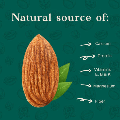 Almonds - Roasted Unsalted 1Kg Pack