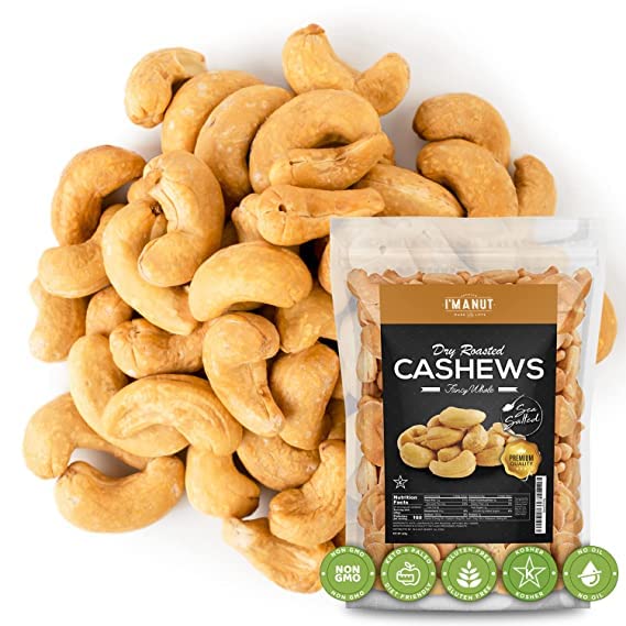 Cashews - Dry Roasted Sea Salted 1Kg Pack