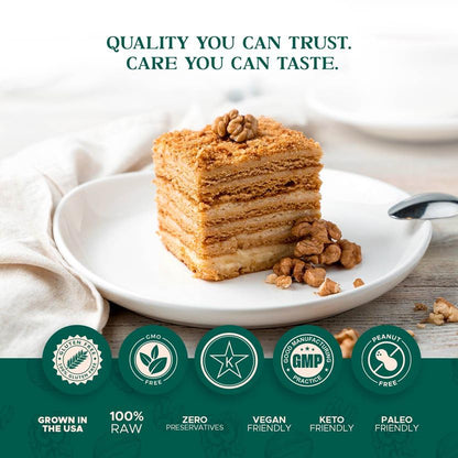 Walnuts - Raw Halves & Pieces 1Kg Pack