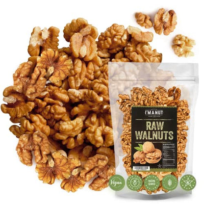Walnuts - Raw Halves & Pieces 1Kg Pack